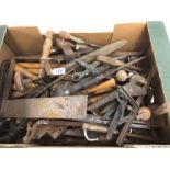 Collection of Vintage tools to include planes etc