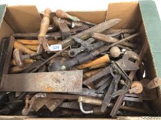 Collection of Vintage tools to include planes etc