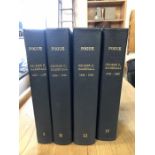 Four Volumes George C. Marshall by POGUE, Forrest C.: Illus.New York: Viking Press, Volume I: