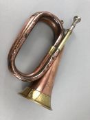 Military interest: WWI Boosey & Co. bugle, to 102 Prov. Battalion, dated 1915