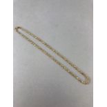 9ct Gold necklace, approx 16g in weight