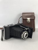 Carl Zeiss Camera IKON Nettar 515/2 with 4 speed Novar Anastigmat F=105mm 1:6,3 with original