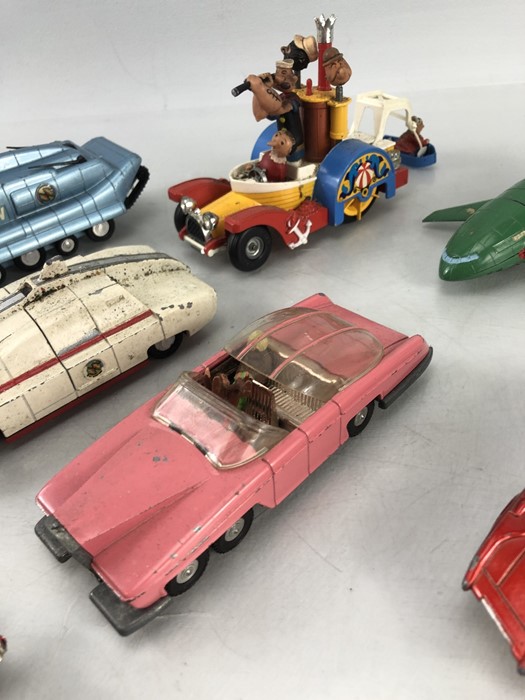 Collection of diecast vehicles by Corgi and Dinky to include Thunderbirds, Chitty Chitty Bang - Image 5 of 10