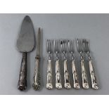 Collection of Silver Hallmarked handled Flatware