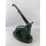 Cast iron heavy duty commercial stamp for The Birmingham Syphon Company Ltd
