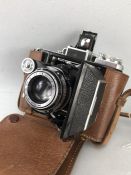 Zeiss Ikon Super Ikonta 531 120 Roll Film camera 1935, Schneider Exener F/3.5 75mm Compur Rapid