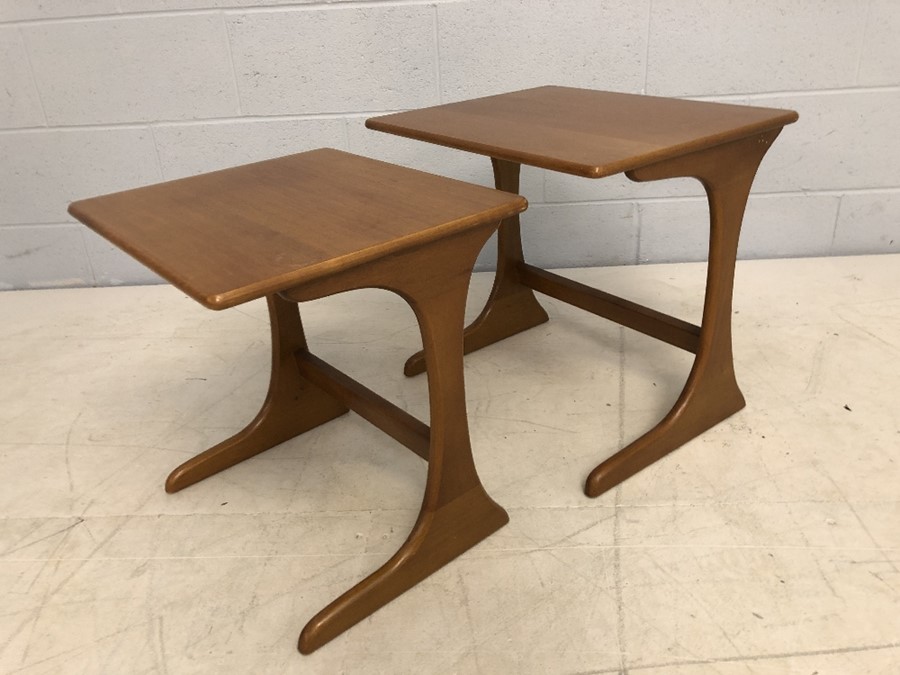 Pair of Mid Century nesting tables - Image 2 of 3
