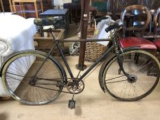 Vintage Raleigh Nottingham England push bike, ideal for garden, decoration or renovation