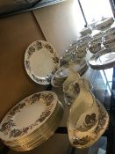 WEDGWOOD 'LICHFIELD' DINNER SERVICE pattern W4156