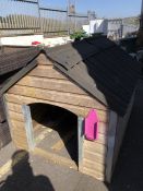 Spacious and well presented detached canine home for the special dog in your life, with fabricated