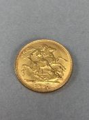 Gold Sovereign (Full) dated 1907