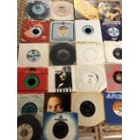 Collection of Vinyl 45's / singles to include Rolling Stones, Smokey Robinson, Helen Shapiro, Herb