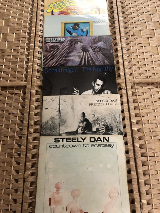 6 Steely Dan / Donald Fagen LPs inc. “Can’t Buy A Thrill”, “Gaucho”, “The Royal Scam”, “Pretzel