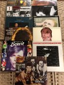 11 David Bowie LPs inc. “Ziggy Stardust”, “The World Of” (Curly haired sleeve), “The Manish Boys, “