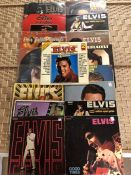 17 Elvis Presley LPs inc. “Elvis’ Golden Records”, “From Memphis To Vegas”, “Harem Holiday”, picture