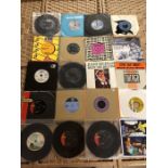 Collection of Vinyl 45's / singles to include Al Green, The Beatles, Joe Brown, Cat Steven,