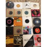 Collection of Vinyl 45's / singles to include Joe Brown, Pretenders, Slade, The Seekers etc