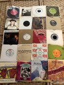 Collection of Vinyl 45's / singles to include America, Beatles, Chas and Dave