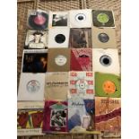 Collection of Vinyl 45's / singles to include America, Beatles, Chas and Dave