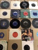 Collection of Vinyl 45's / singles to include Beatles, Little Eva, Herman's Hermits, Dusty