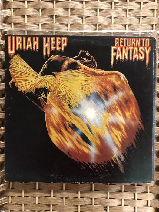 15 Hard Rock LPs inc. albums by Uriah Heep “Look At Yourself” (with mirror sleeve), “Return To - Image 14 of 16