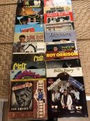 20 Rock & Roll LPs inc. albums by Billy Fury, Eddie Cochran, Buddy Holly, Everly Brothers, Roy