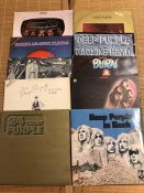 11 Deep Purple LPs including "Machine Head", "Fireball", Made In Japan" and "In Rock". Mostly UK