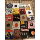 Collection of Vinyl 45's / singles to include Doctor Feelgood, The Move and Ian Dury