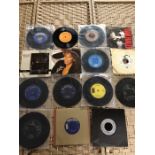 Collection of Vinyl 45's / singles to include The Sweet, The Eagles, Free, The Rolling Stones etc