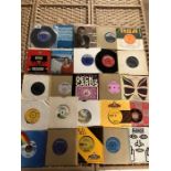 Collection of Vinyl 45's / singles to include The Who, Small Faces, XTC etc