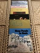 6 Deep Purple LPs inc. “Machine Head”, “In Rock”, “Made In Japan”, “Concerto For Group & Orchestra”,