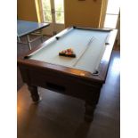 Pool table by maker Supreme Pool