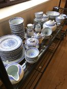 Large collection of Chinese ceramic dinner and tea ware