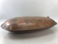 Large Copper carriage foot warmer (hot water bottle)