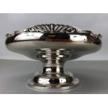 Silver Hallmarked Birmingham 1928 Silver bowl on pedestal by William Devenport