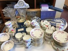 Large collection of ceramics and Pottery to include Spode, Royal Doulton, etc