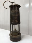 E Thomas & Williams Ltd Aberdare, approved under schedule type B Cambrian brass miners lamp approx