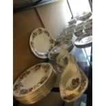 WEDGWOOD 'LICHFIELD' DINNER SERVICE pattern W4156