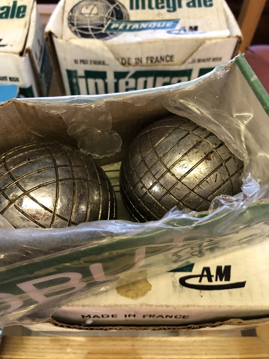 Collection of six boxed 'Integrale' petanque balls plus four 'Obut Dog' petanque balls and a boxed - Image 5 of 9