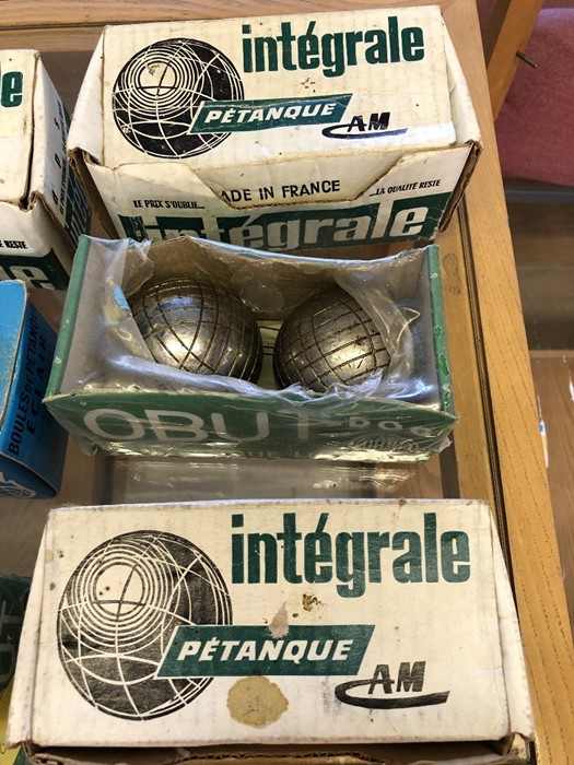 Collection of six boxed 'Integrale' petanque balls plus four 'Obut Dog' petanque balls and a boxed - Image 3 of 9