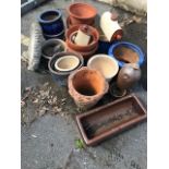 Collection of Garden pots