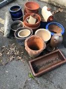 Collection of Garden pots