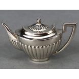 Birmingham silver hallmarked Miniature Teapot Birmingham 1907 by Levi & Salaman