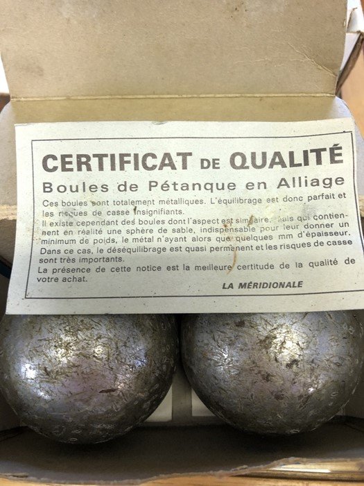 Collection of six boxed 'Integrale' petanque balls plus four 'Obut Dog' petanque balls and a boxed - Image 9 of 9