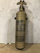 Vintage style fire extinguisher, approx 37cm in length