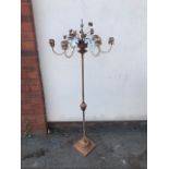 Wrought iron tall Candelabra ideal for a Garden setting