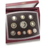 ROYAL MINT 2003 PROOF SET OF 11 COINS COMPLETE IN ORIGINAL CASE WITH CERTIFICATE