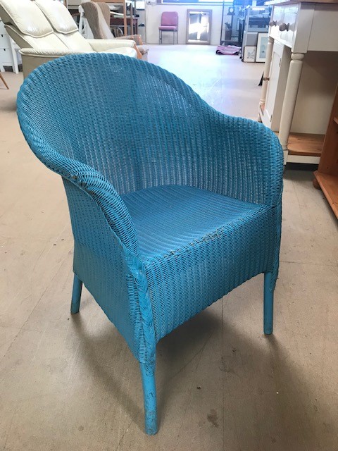 Blue Lloyd Loom Lusty chair
