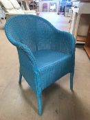 Blue Lloyd Loom Lusty chair