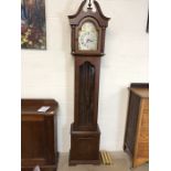 Modern long case chime clock by Tempus Fugit, marked ECS Westminster, Germany